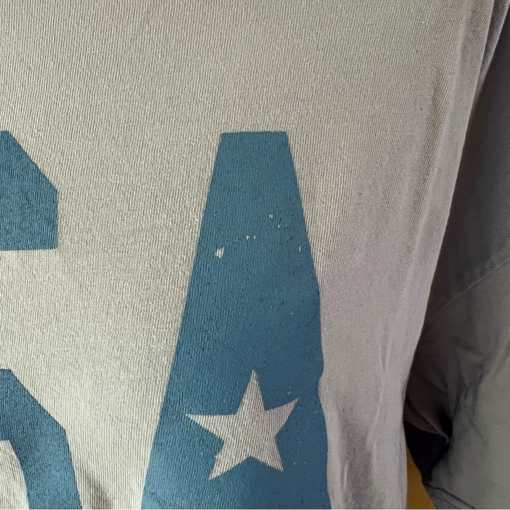 Protrend Large USA Blue Shirt Top Tee - Picture 4 of 5